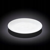 Wilmax Brotteller Weiß | Rollrand Design | Porzellan | Ø 15 cm | WL-991011/A